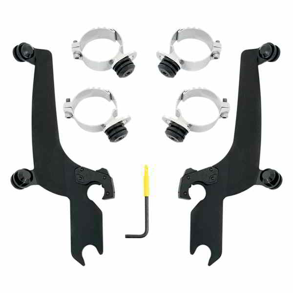 取寄せ トリガーロック スポーツシールド マウントキット - フューリー メンフィスシェード Trigger Lock Sportshield Mounting Kit - Fury MEB1922 DRAG 23210217｜ハーレーパーツデポ