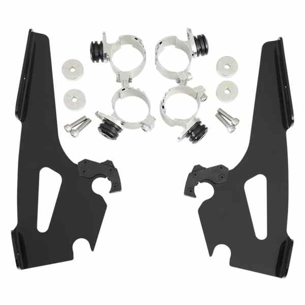 取寄せ バットウィング トリガーロック マウントキット - ナロー - ブラック メンフィスシェード Batwing Trigger Lock Mounting Kit - Narrow - Black MEB8965 DRAG 23210258