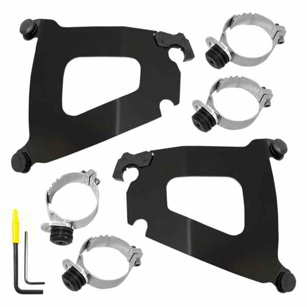 取寄せ バレットマウントキット - VTX18 - ブラック メンフィスシェード Bullet Mounting Kit - VTX18 - Black MEB2012 DRAG 23210362