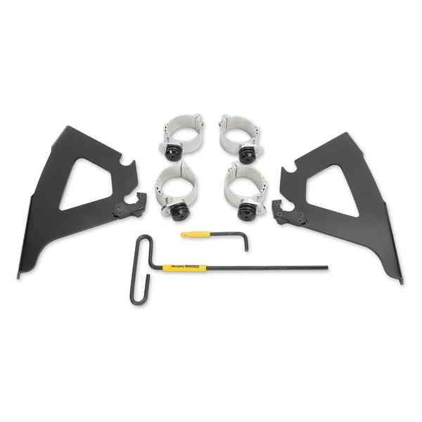 取寄せ Fats/Slim トリガーロックマウントキット - ハンマー - ブラック メンフィスシェード Fats/Slim Trigger Lock Mounting Kit - Hammer - Black MEB2023 DRAG 23210389｜ハーレーパーツデポ 23,413円