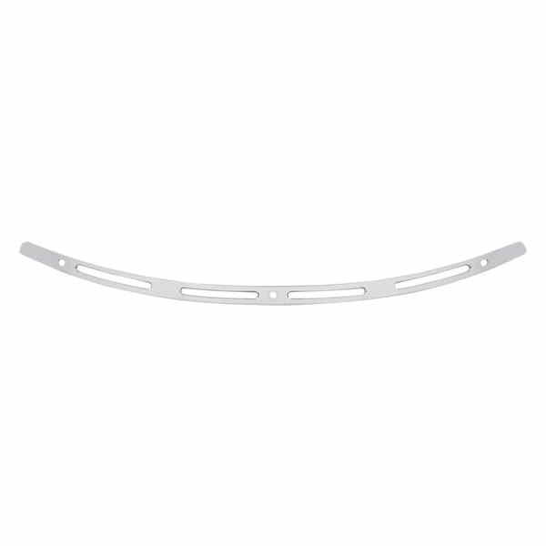 取寄せ フロントガラストリム - ポリッシュ - スロット - FLH 96-13 メンフィスシェード Windshield Trim - Polished - Slots - FLH '96-'13 MEM0945 DRAG 23500363