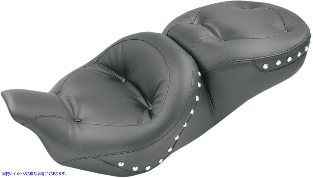 取寄せ リーガル ツーリングシート - 08-21 FLT マスタング Regal Touring Seat - '08-'21 FLT 76037 DRAG 08010459
