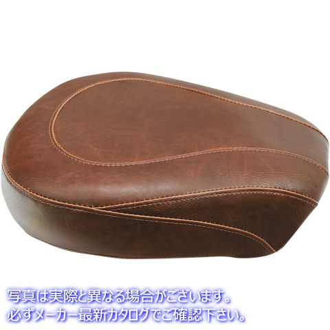 取寄せ ワイドトリッパーリアシート - ブラウン マスタング Wide Tripper Rear Seat - Brown 76721 DRAG 08010744