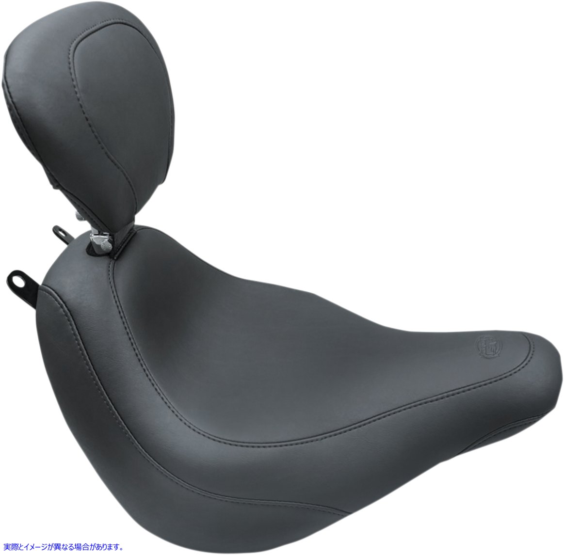 取寄せ シート - ワイドトリッパー ソロ - バックレスト付き - スムース - ブラック マスタング Seat - Wide Tripper? Solo - with Backrest - Smooth - Black 79332 DRAG 08021078 69,067円