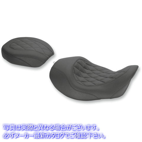 取寄せ ワイドトリッパーフォワードソロシート - ダイヤモンド マスタング Wide Tripper Forward Solo Seat - Diamond 76710 DRAG 08030401 47,408円