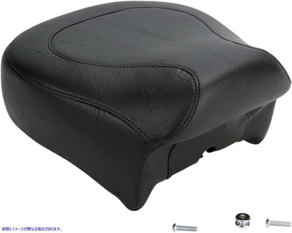 取寄せ ワイドリアシート - スムース - ブラック - XL 96-03 マスタング Wide Rear Seat - Smooth - Black - XL '96-'03 75708 DRAG 08040193