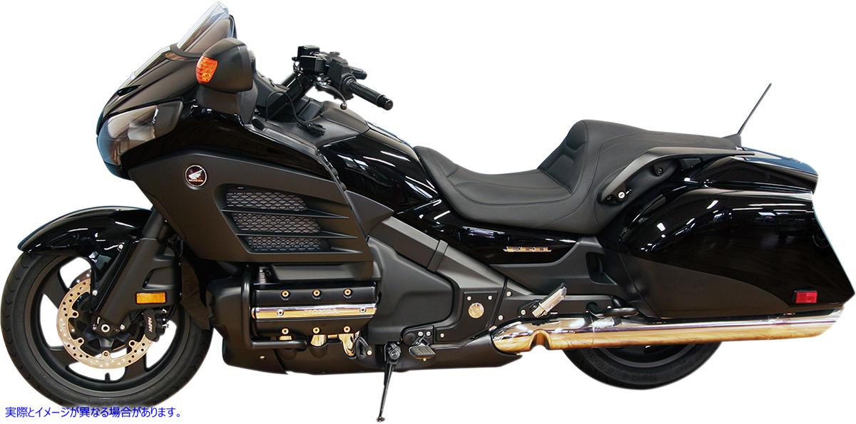 取寄せ シート - Tripper Fastback - ステッチ入り - ブラック - F6B マスタング Seat - Tripper Fastback? - Stitched - Black - F6B 76840 DRAG 08101579