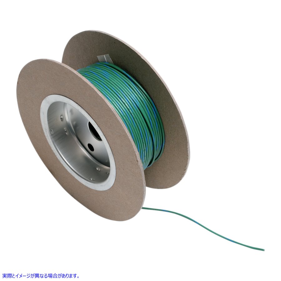 取寄せ 100フィートのワイヤースプール - 18ゲージ - 緑/青 ナムズ 100' Wire Spool - 18 Gauge - Green/Blue NWR-56-100 DRAG 21200516