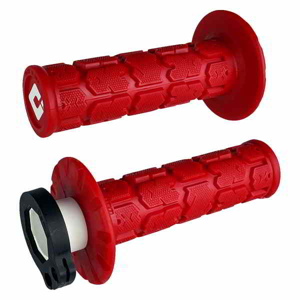 取寄せ V2 Rogue ロックオングリップ - ダークレッド オーディーアイ V2 Rogue Lock-On Grips - Dark Red H36RGDR DRAG 06303054