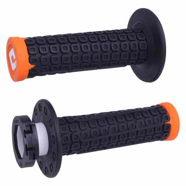 取寄せ Nomad ロックオングリップ - オフロード - ブラック/オレンジ オーディーアイ Nomad Lock-On Grips - Off-Road - Black/Orange H36NDBO DRAG 06303380