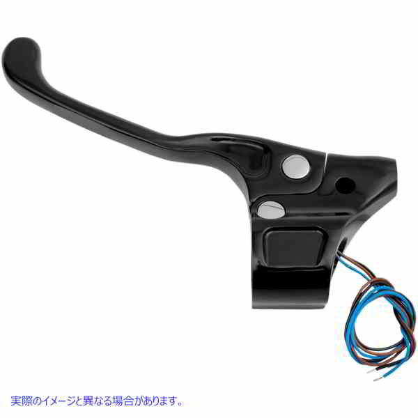 取寄せ クラッチレバーアセンブリ - ブラック パフォーマンスマシーン (PM) Clutch Lever Assembly - Black 0062-2082-B DRAG 06120323｜ハーレーパーツデポ