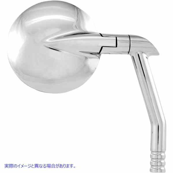 取寄せ ビジョンミラー - ラウンド - クローム パフォーマンスマシーン (PM) Vision Mirror - Round - Chrome 0064-2035-CH DRAG 06400734