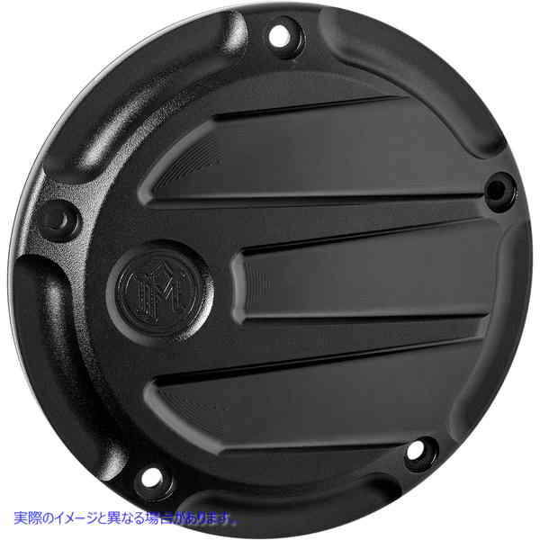 取寄せ ダービーカバー - ブラックオプス パフォーマンスマシーン (PM) Derby Cover - Black Ops? 0177-2075M-SMB DRAG 11070669｜ハーレーパーツデポ