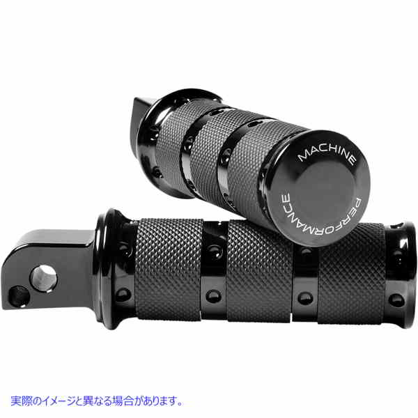 取寄せ フットペグ - ブラック - XLS - M8 - 助手席側 パフォーマンスマシーン (PM) Footpegs - Black - XLS - M8 - Passenger 0035-1249M-B DRAG 16202247
