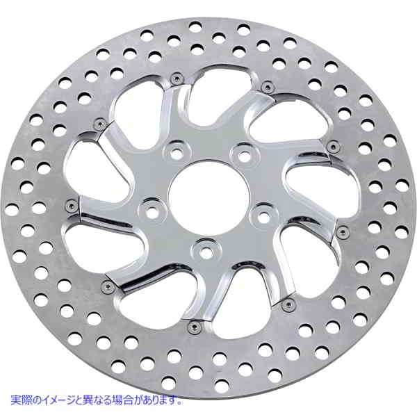 取寄せ ブレーキローター - 11.5インチ - トルク - クローム パフォーマンスマシーン (PM) Brake Rotor - 11.5 - Torque - Chrome 0133-1522TORLS-CH DRAG 17101602|ハーレーパーツデポ