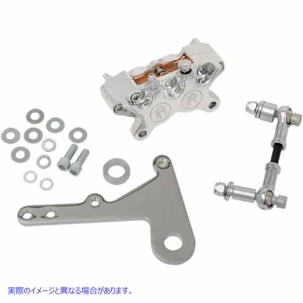 取寄せ フロントキャリパー - 10インチ - ポリッシュ - 73-83FLH パフォーマンスマシーン (PM) Front Caliper - 10 - Polished - 73-83FLH 1203-9017-P DRAG DS325088