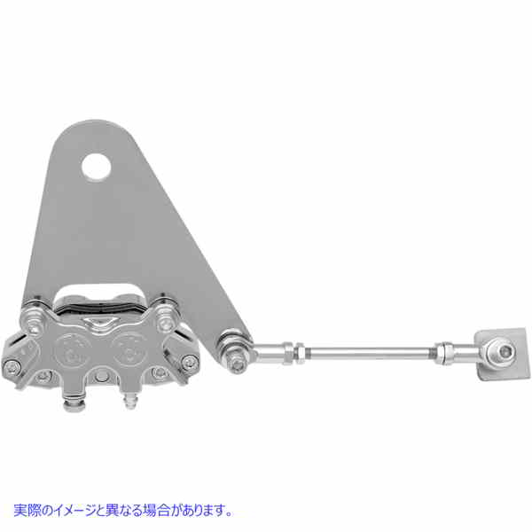取寄せ キャリパー - リア - クローム - リジッドフレーム 11.5インチ パフォーマンスマシーン (PM) Caliper - Rear - Chrome - Rigid Frame 11.5 1272-0052-CH DRAG DS325799