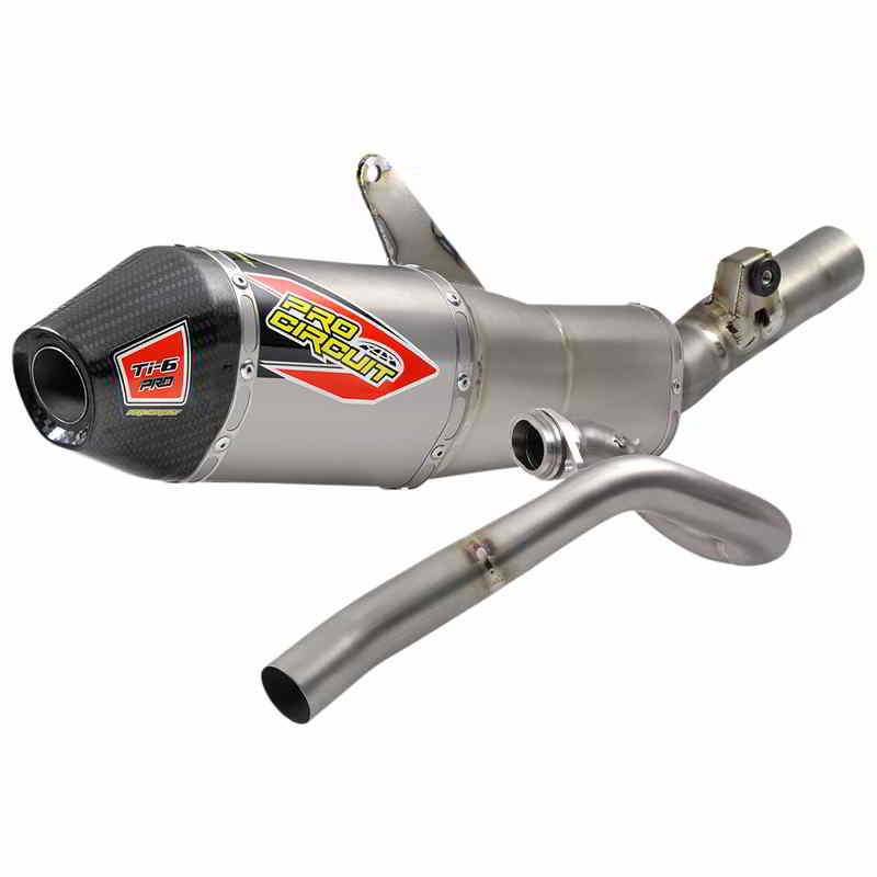 取寄せ プロサーキット EXHAUST TI-6 PRO HONDA 450 0312145FP DRAG 18201997