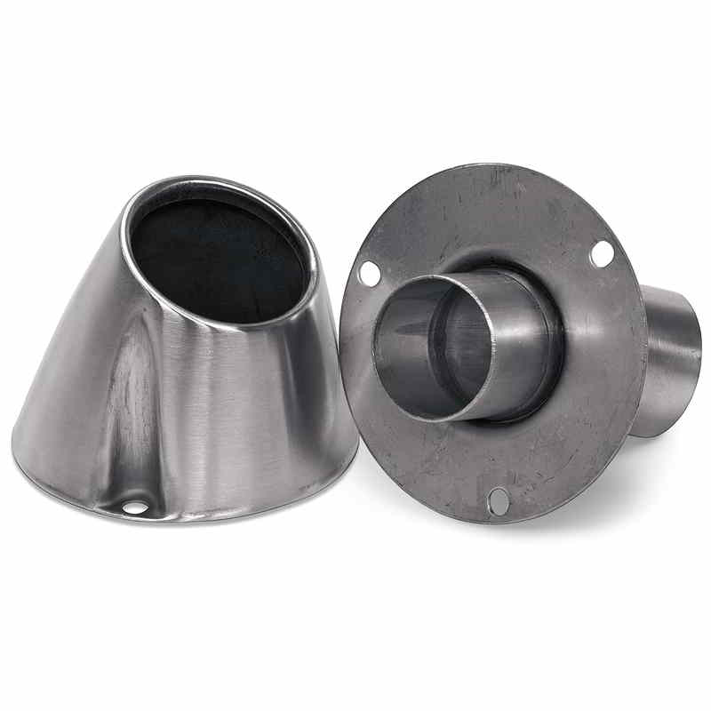 取寄せ 4インチ 静音エンドキャップ - ビレット - 1-1/2インチ プロサーキット 4 Quiet End Cap - Billet - 1-1/2 PC4001-0007 DRAG 18610312