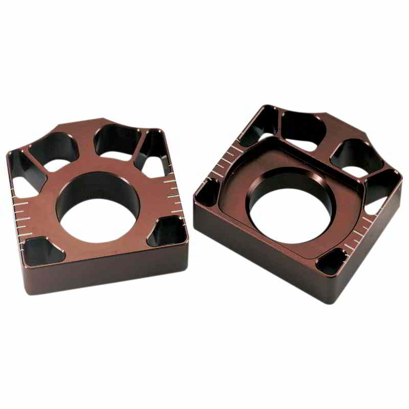 取寄せ アクスルブロック - CRF250R/X | CRF450R/X - レッド プロサーキット Axle Blocks - CRF250R/X | CRF450R/X - Red HAB00 DRAG HAB00｜ハーレーパーツデポ