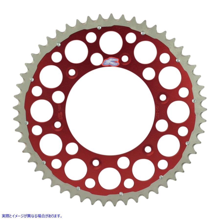 取寄せ Twinring?リアスプロケット レンサル Twinring? Rear Sprocket - 49 Tooth - Red 1540-520-49GPRD DRAG 12100821