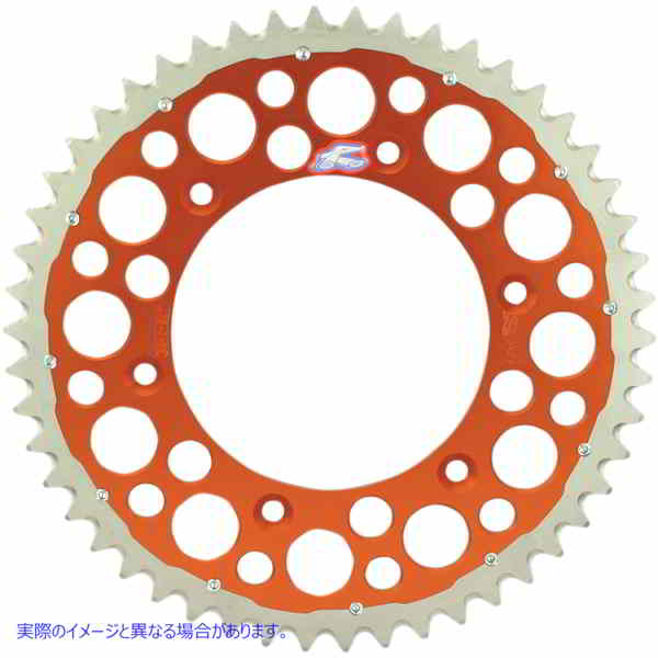 取寄せ Twinring?リアスプロケット レンサル Twinring? Rear Sprocket - 50 Tooth - Orange 2240-520-50GPOR DRAG 12100984