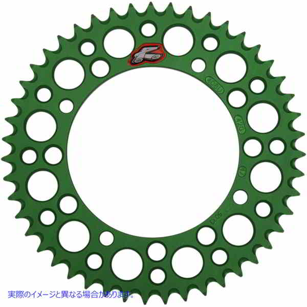 取寄せ リアスプロケット レンサル Sprocket - Kawasaki - Green - 47 Tooth 408U-420-47GEGN DRAG 12111683