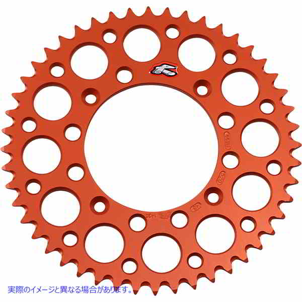 取寄せ リアスプロケット レンサル Sprocket - Orange - 48 Tooth 441U-520-48GPOR DRAG 12112488