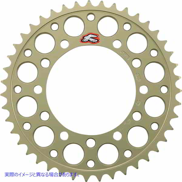 取寄せ リアアルミニウムスプロケット レンサル Rear Sprocket - Aluminum - 43 Tooth 210U-525-43P-HA DRAG 12112750|ハーレーパーツデポ