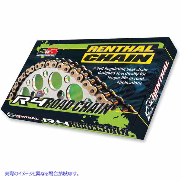 取寄せ R4 SRSロードチェーン レンサル 520 R4 SRS - Road Chain - 110 Links C323 DRAG 12230082