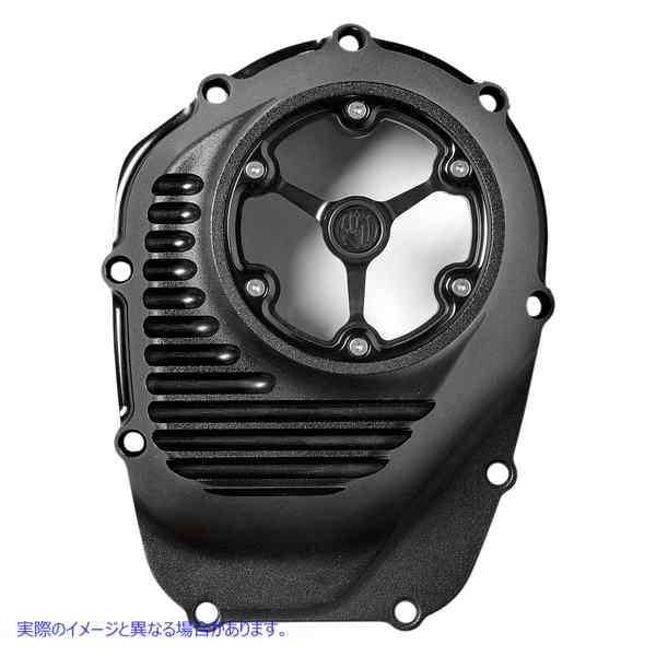 取寄せ カムカバー - クラリティ - ブラックオプス - M8 RSD ローランドサンズデザイン Cam Cover - Clarity - Black Ops - M8 0177-2065-SMB DRAG 09401731