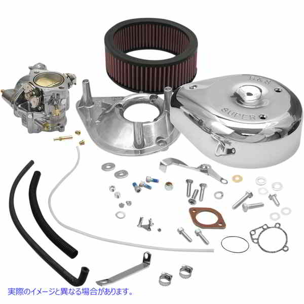 取寄せ 「E」キャブレター - マニホールドなし エスアンドエス サイクル E Carburetor - No Manifold 11-0418 DRAG 10020002｜ハーレーパーツデポ 73,178円