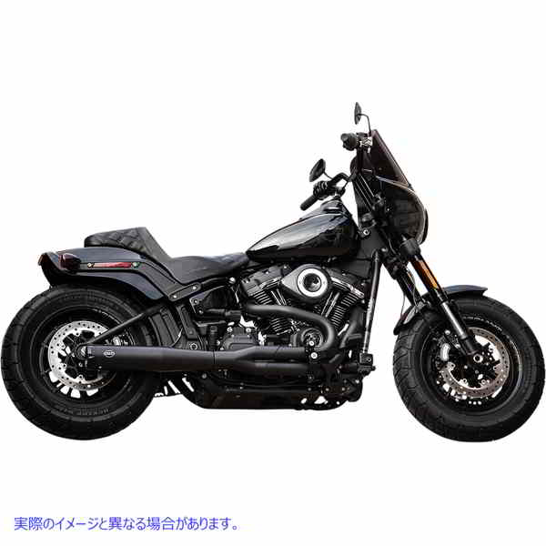 取寄せ スーパーストリート 2:1 エキゾーストシステム - ブラック エスアンドエス サイクル Super Street 2:1 Exhaust System - Black 550-0788 DRAG 18002401