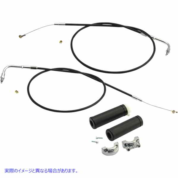 取寄せ スロットルアセンブリ - 42インチ - E&Gキャブレター エスアンドエス サイクル Throttle Assembly - 42 - E&G Carbs 19-0482 DRAG DS223211｜ハーレーパーツデポ