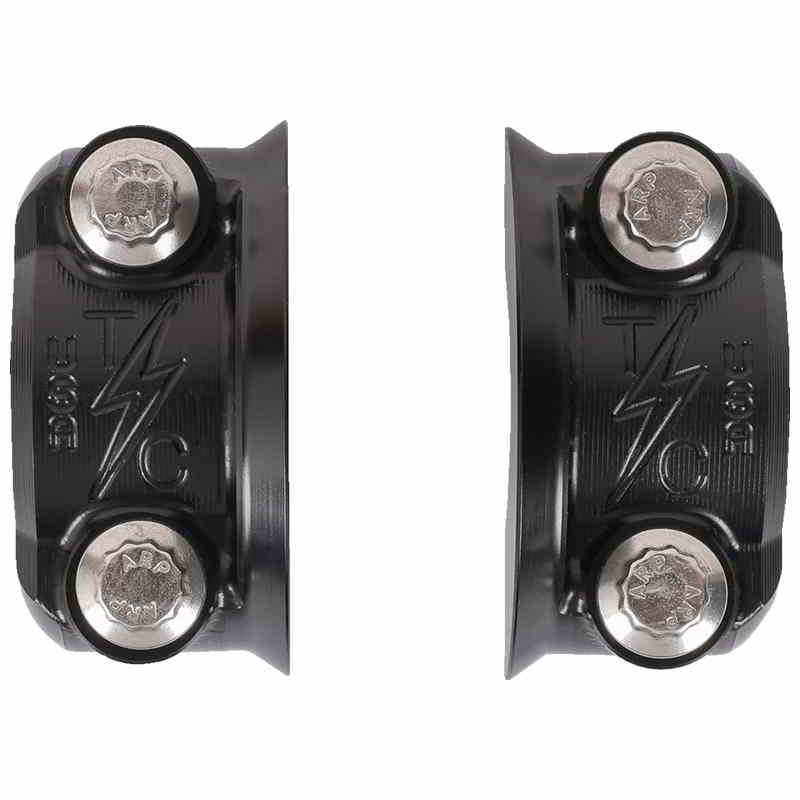 取寄せ スピードウェイ パーチ クランプ - ブラック スラッシン サプライ Speedway Perch Clamp - Black TSC-2803-1 DRAG 06150396|ハーレーパーツデポ