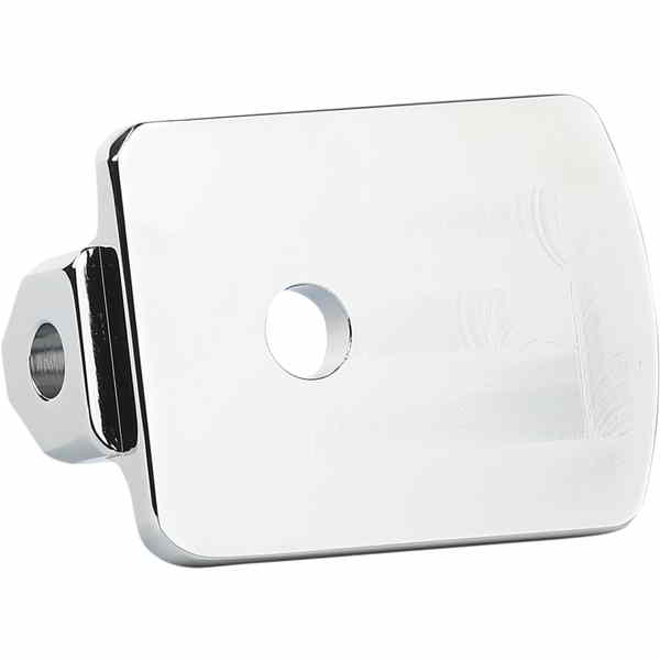 取寄せ ブレーキペダルパッドマウント - クローム スラッシン サプライ Brake Pedal Pad Mount - Chrome BBP-SP-03 DRAG 16100603｜ハーレーパーツデポ