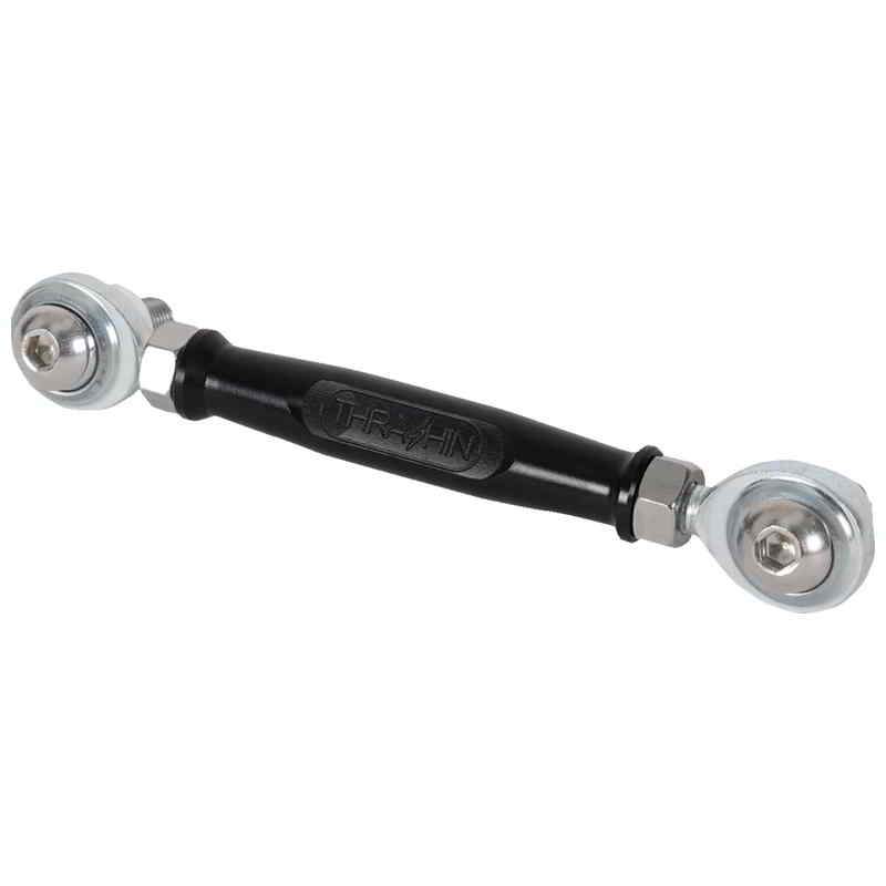 取寄せ 調整式ブレーキリンケージ - ブラック スラッシン サプライ Adjustable Brake Linkage - Black TSC-2301-1 DRAG 16100710|ハーレーパーツデポ