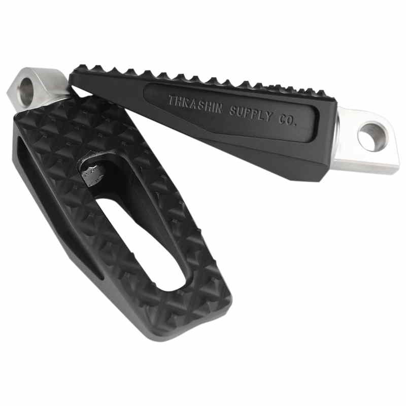 取寄せ フロント/リア P-54 スリムフットペグ - ブラック - 1.375インチ スラッシン サプライ Front/Rear P-54 Slim Foot Pegs - Black - 1.375 TSC-2021-1 DRAG 16201756｜ハーレーパーツデポ