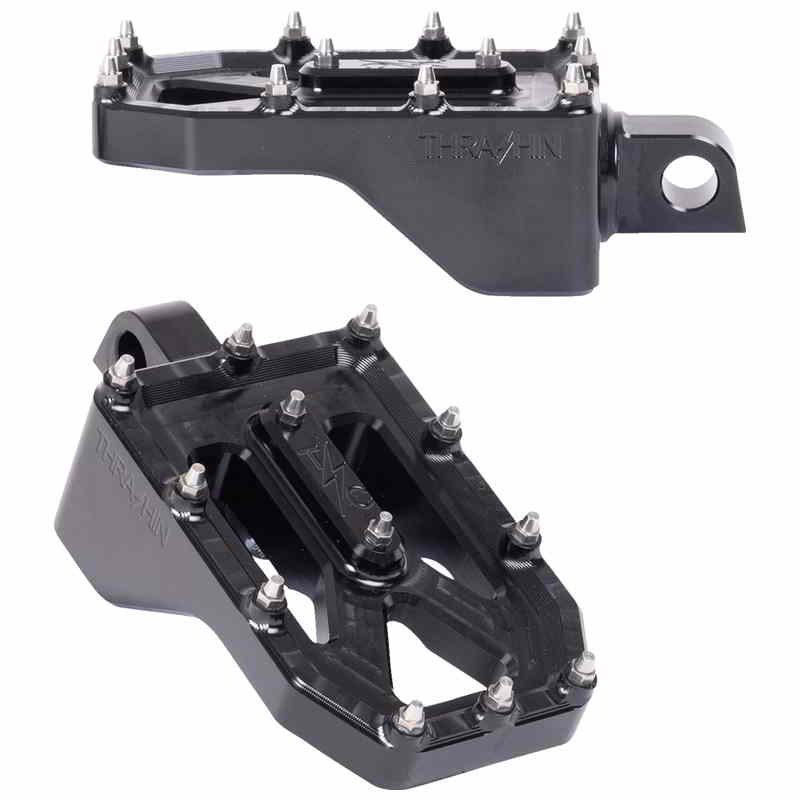 取寄せ アグレッサー フットペグ - リア - ブラック - HD 72-25 スラッシン サプライ Aggressor Foot Pegs - Rear - Black - HD '72-'25 TSC-2022-1-D DRAG 16202769｜ハーレーパーツデポ