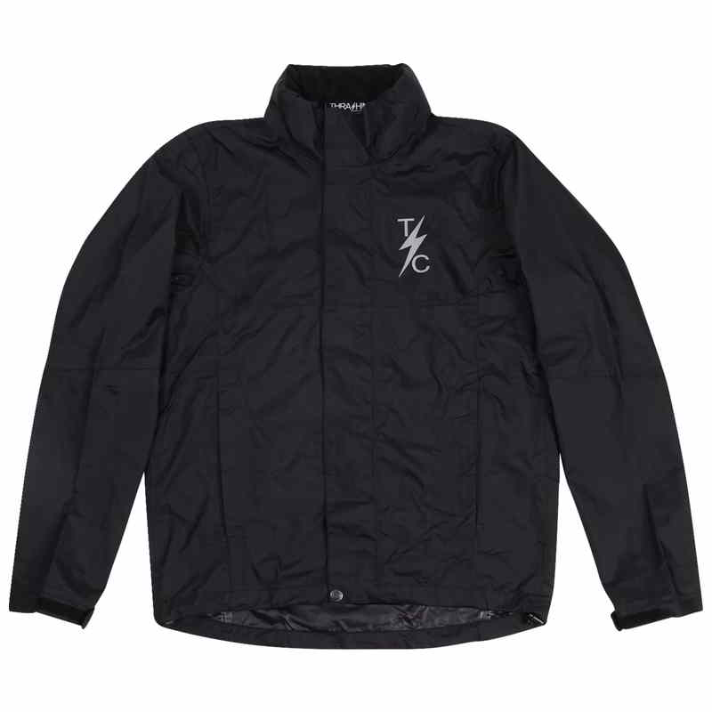 取寄せ ミッション WP レインジャケット - ブラック - XL スラッシン サプライ Mission WP Rain Jacket - Black - XL TMJ-15-11 DRAG 28540384｜ハーレーパーツデポ