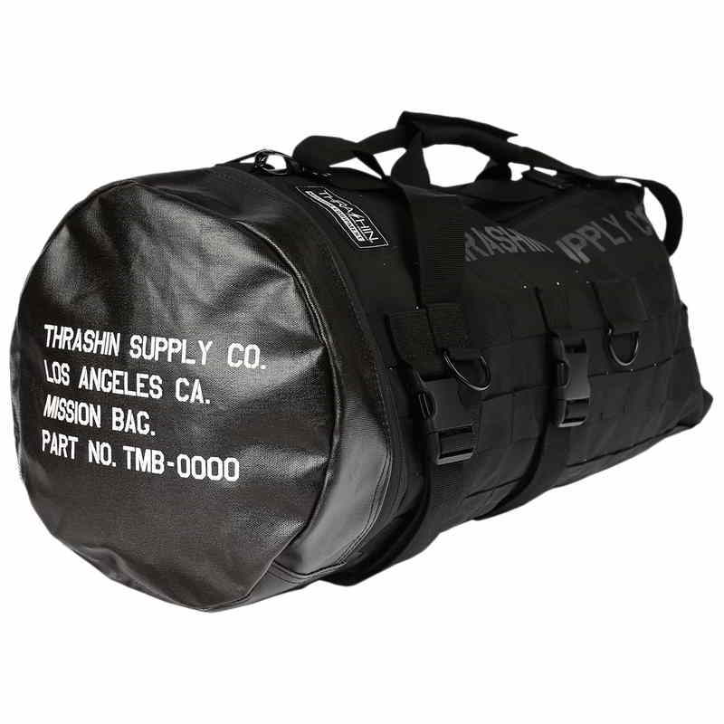 取寄せ ミッション ダッフルバッグ - ブラック スラッシン サプライ Mission Duffel Bag - Black TMB-0000 DRAG 35120269