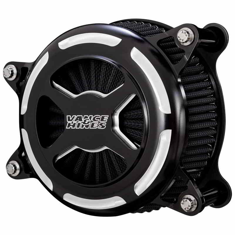 取寄せ VO2 X エアクリーナー - ブラックコントラスト バンス アンド ハインズ VO2 X Air Cleaner - Black Contrast 42341 DRAG 10102922|ハーレーパーツデポ