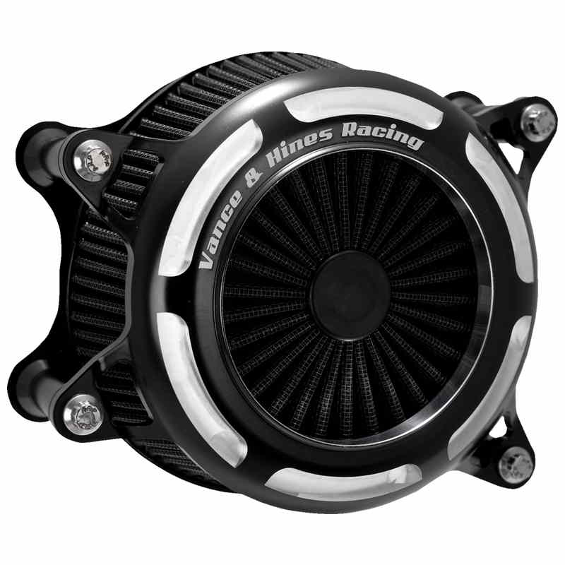 取寄せ バンス アンド ハインズ AIR CLEANER VO2 ONYX BLACK CONTRAST 41117 DRAG 10103352