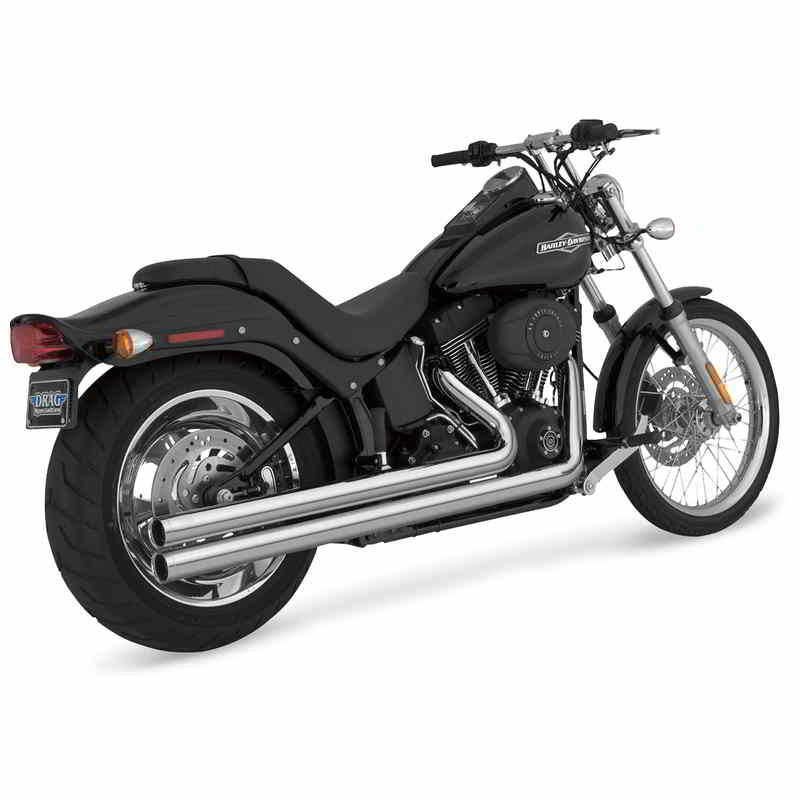 取寄せ ビッグショットエキゾースト - クローム - ロング バンス アンド ハインズ Big Shots Exhaust - Chrome - Long 17923 DRAG 18000448