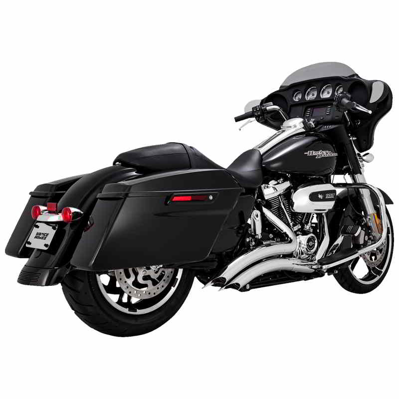 取寄せ ビッグラディウスエキゾーストシステム - クローム バンス アンド ハインズ Big Radius Exhaust System - Chrome 26373 DRAG 18002563