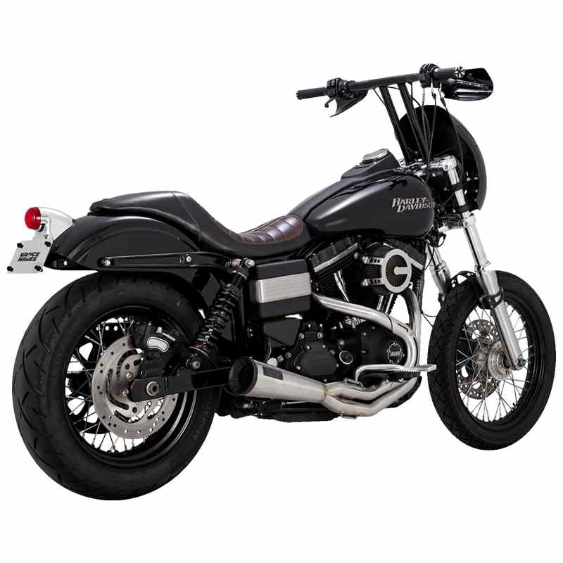 取寄せ バンス アンド ハインズ EXHAUST BRUSHED STAINLESS 2-1 UPSWEEP 91-09 DYNA 27635 DRAG 18002655
