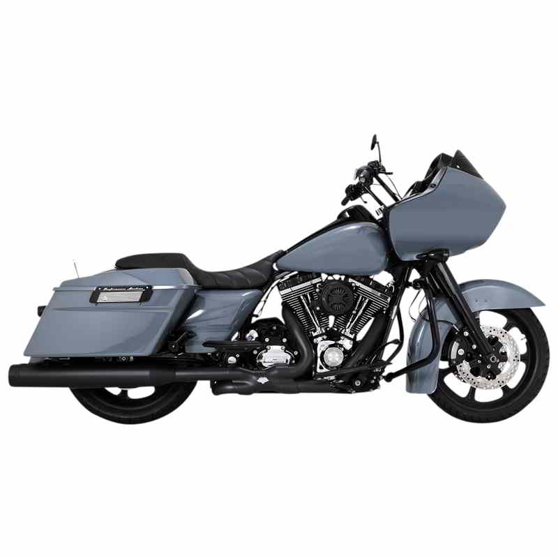 取寄せ 4-1/2インチ トルカーマフラ??ー 95-16 FL用 - ブラック バンス アンド ハインズ 4-1/2 Torquer Mufflers for '95-'16 FL - Black 46673 DRAG 18011459|ハーレーパーツデポ