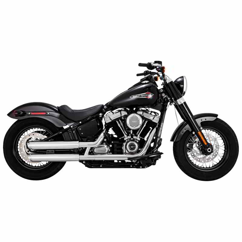 取寄せ 3インチ ツインスラッシュ スリップオンマフラー - クローム バンス アンド ハインズ 3 Twin Slash Slip-On Muffler - Chrome 16376 DRAG 18011521|ハーレーパーツデポ