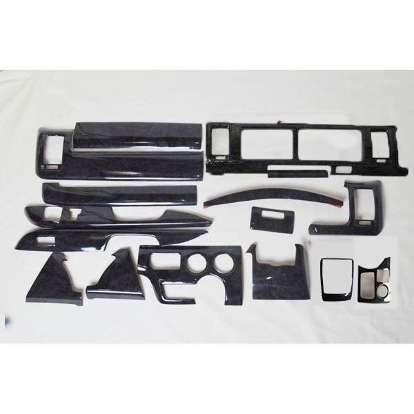 ハイエース 200系 4型 5型 6型 標準 DX インテリアパネル マホガニー ハイエース 200系 4型 5型 6型 DX 標準 インテリアパネル 黒木目 紺