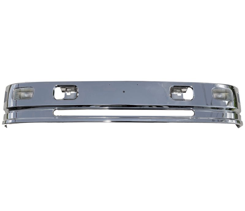 NEW PM 2t エルフ いすゞ 日産 UD マツダ アトラス コンドル タイタン ワイド フロント バンパー フォグランプ JP-BP-ELF-W+JP-T302-1LR｜パーツエアロ　店